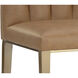 Wilbur 39.75 inch Milliken Cognac Counter Stool